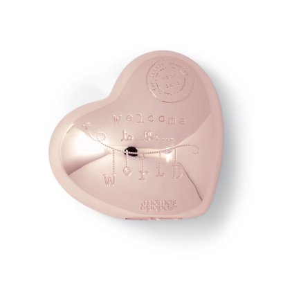 กระปุกออม Rose Gold  Heart Money Box